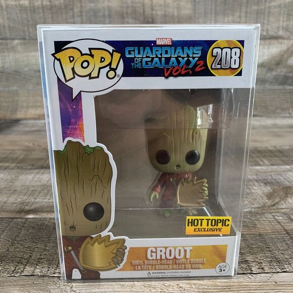 Funko Pop Baby Groot #208 Hot Topic Marvel Studios - Picture 1 of 7